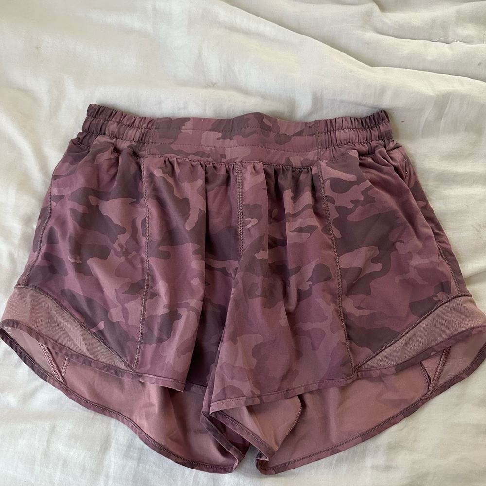 Purple camo lulu lemon shorts!